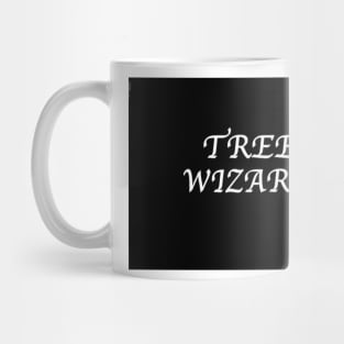 Tree Wizard title slate Mug